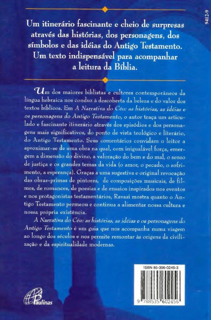 A Narrativa Do Céu - Gianfranco Ravasi - Imagem 2