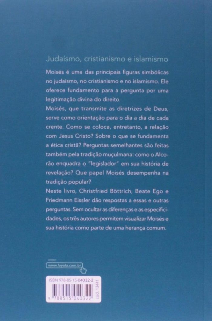 Moisés no Judaísmo, no Cristianismo e no Islamismo - Böttrich Christfried, Ego Beate, Eissler Friedmann - Imagem 2