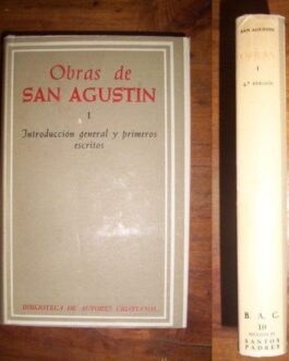 Introducción y primeros escritos - San Agustín