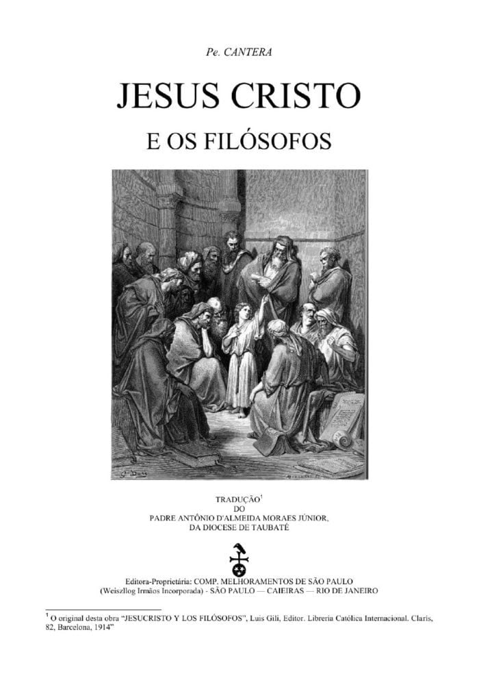 Jesus Cristo e os Filósofos - Pe. Eugênio Cantera