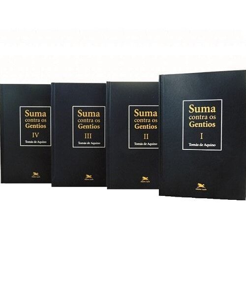 Suma Contra os Gentios - 4 Volumes - Santo Tomás de Aquino