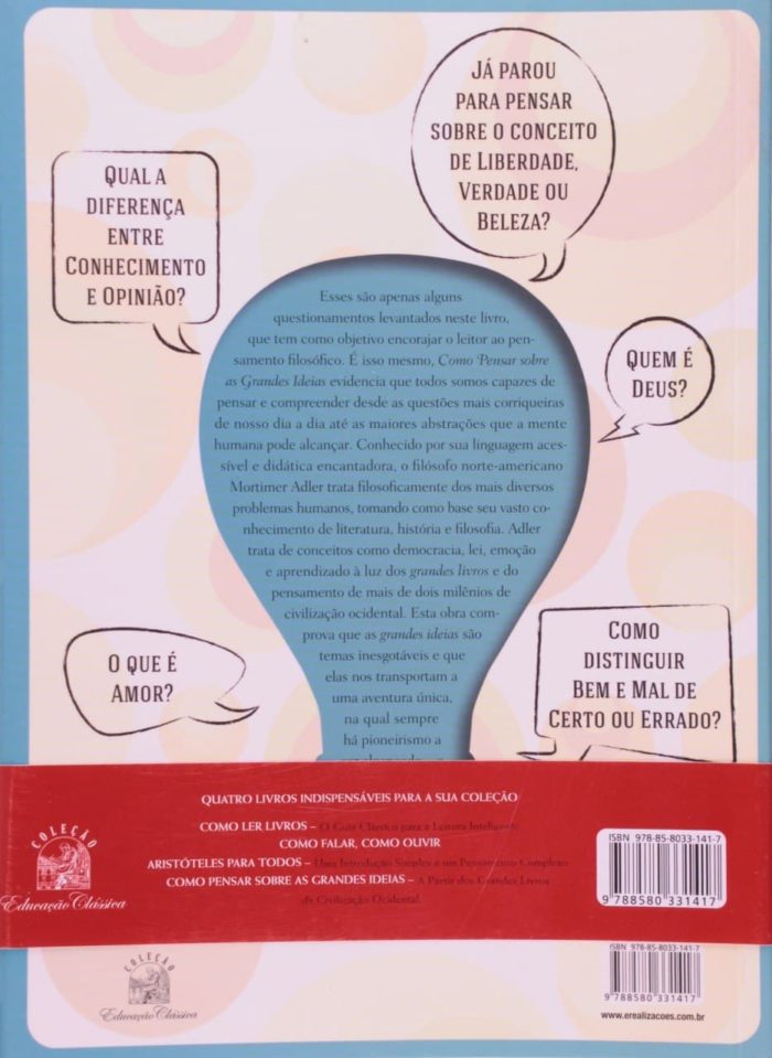 Como Pensar Sobre as Grandes Ideias - Mortimer J. Adler - Imagem 2