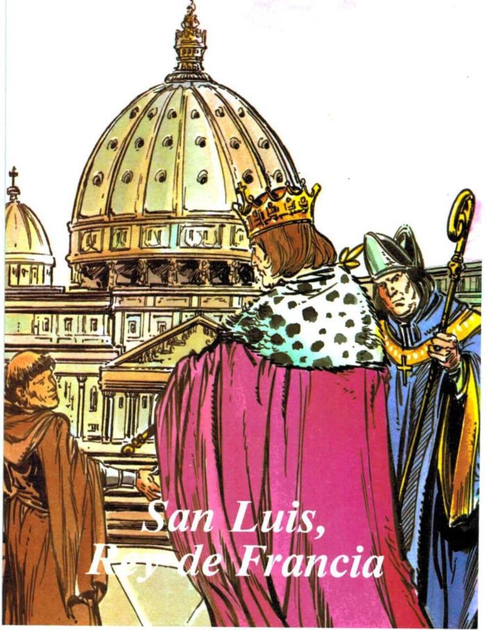 San Luis, Rey de Francia - Rafael - María Lópes-Melús