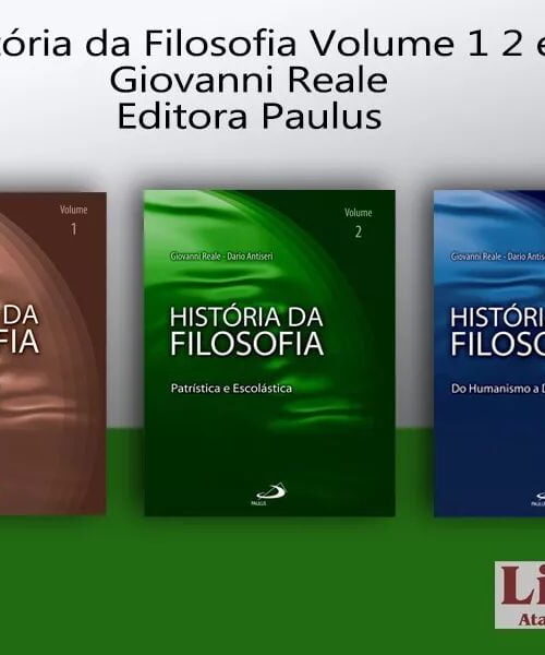 História da filosofia Volumes I, II e III
