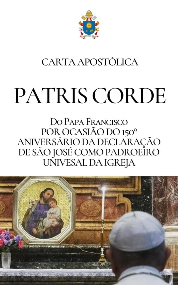 Carta apostólica “Patris corde – Com coração de Pai” - Papa Francisco
