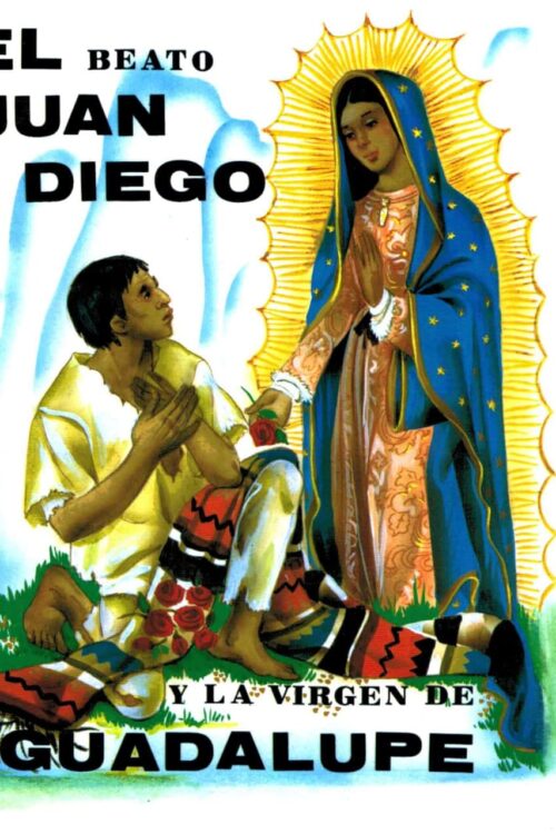 San Juan Diego y la Virgen de Guadalupe - Frey Antonio Corredor García