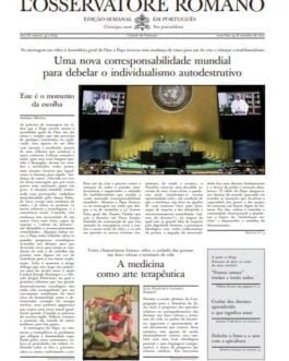 L'Osservatore Romano -  29 de Setembro de 2020 Edição semanal em língua portuguesa