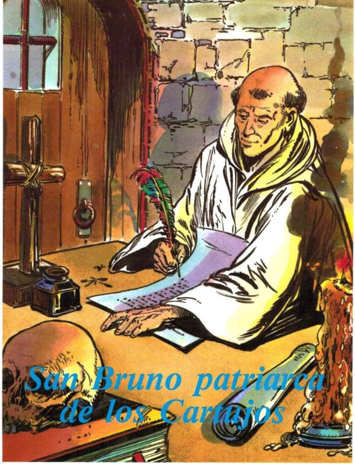 San Bruno, Patriarca de los Cartujos - Rafael - María Lópes-Melús