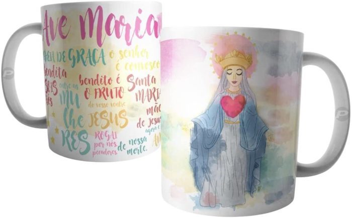 Caneca Ave Maria