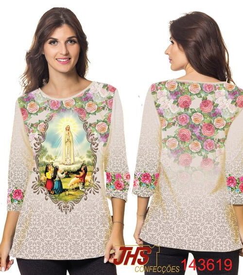 Baby look 34 Nossa Senhora De Fatima (GG)